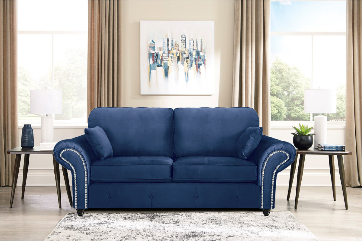 Oakana Luxury Plush Velvet 3 Seater Sofa