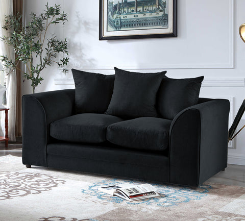 Mirana Modern Plush Velvet 2 Seater Sofa