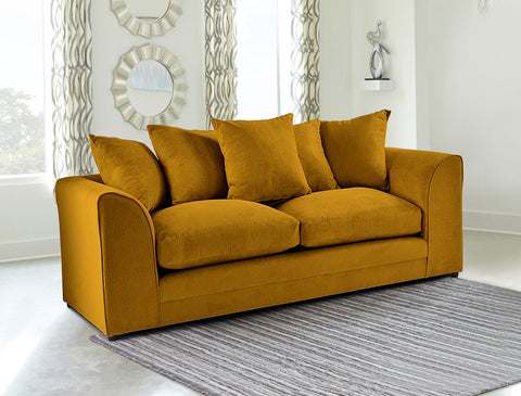 Mirana Modern Plush Velvet 3 Seater Sofa