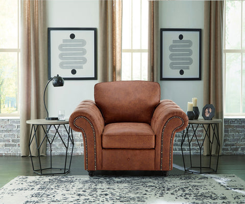 Oakana Luxury Leather Armchair Sofa