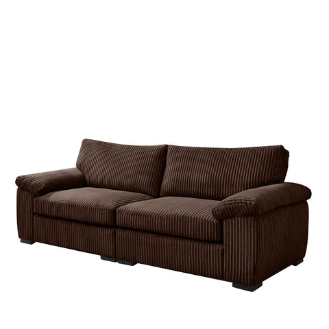 Amara Modern Jumbo Cord 4 Seater Sofa