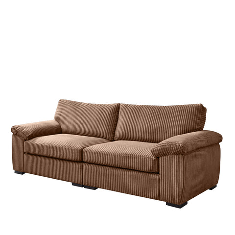 Amara Modern Jumbo Cord 4 Seater Sofa