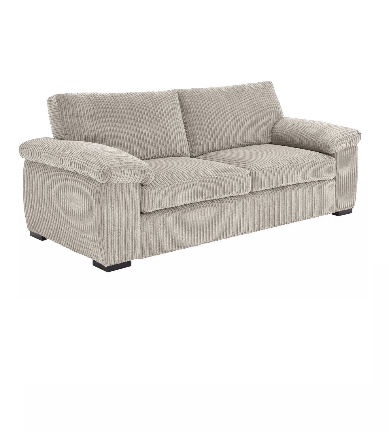 Amara Modern Jumbo Cord 3 Seater Sofa