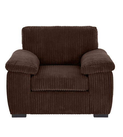 Amara Modern Jumbo Cord Armchair