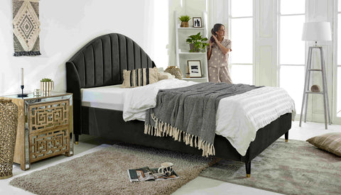 Elysium Plush Velvet Bed Frame