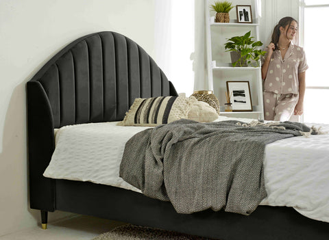 Elysium Plush Velvet Bed Frame