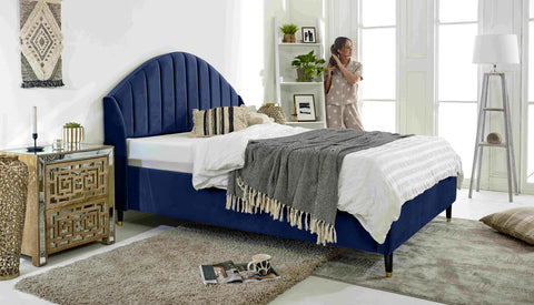 Elysium Plush Velvet Bed Frame