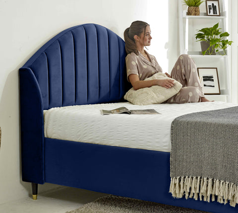 Elysium Plush Velvet Bed Frame