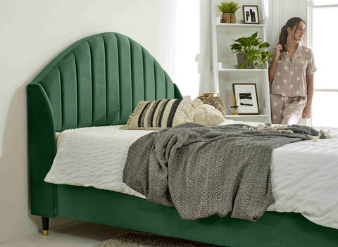 Elysium Plush Velvet Bed Frame