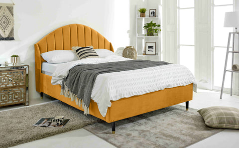 Elysium Plush Velvet Bed Frame