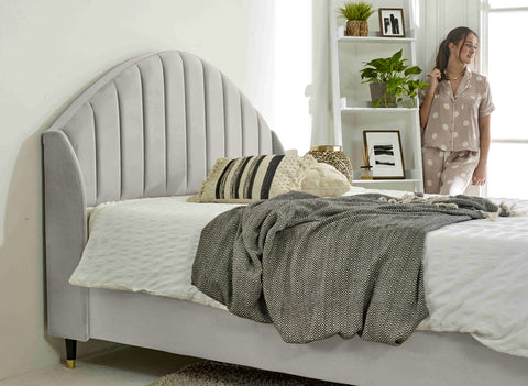 Elysium Plush Velvet Bed Frame