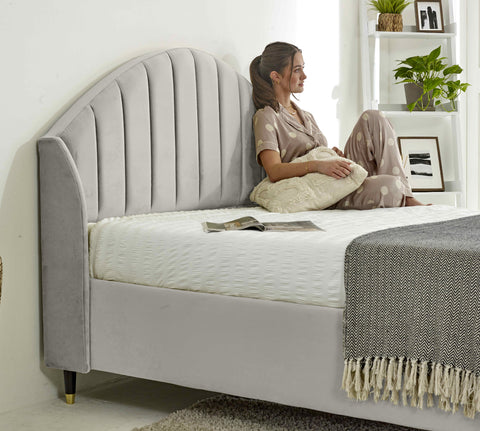 Elysium Plush Velvet Bed Frame
