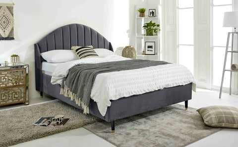 Elysium Plush Velvet Bed Frame