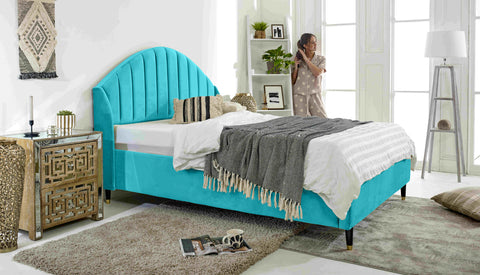 Elysium Plush Velvet Bed Frame