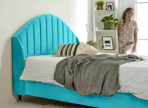 Elysium Plush Velvet Bed Frame