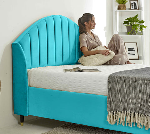 Elysium Plush Velvet Bed Frame
