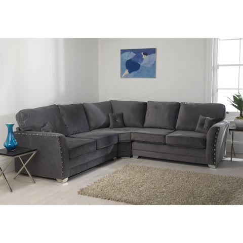 Elland Chenille Platinum Sofa 2c2