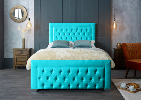 Gelson Plush Bed Frame