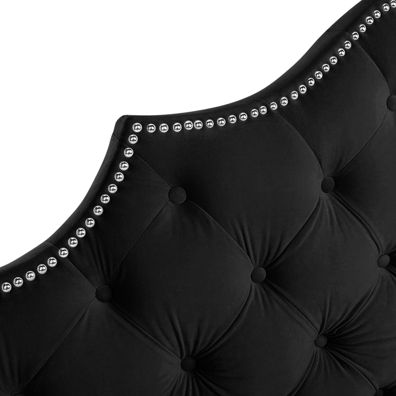 Gemia Plush 26 inch Strutted Headboard