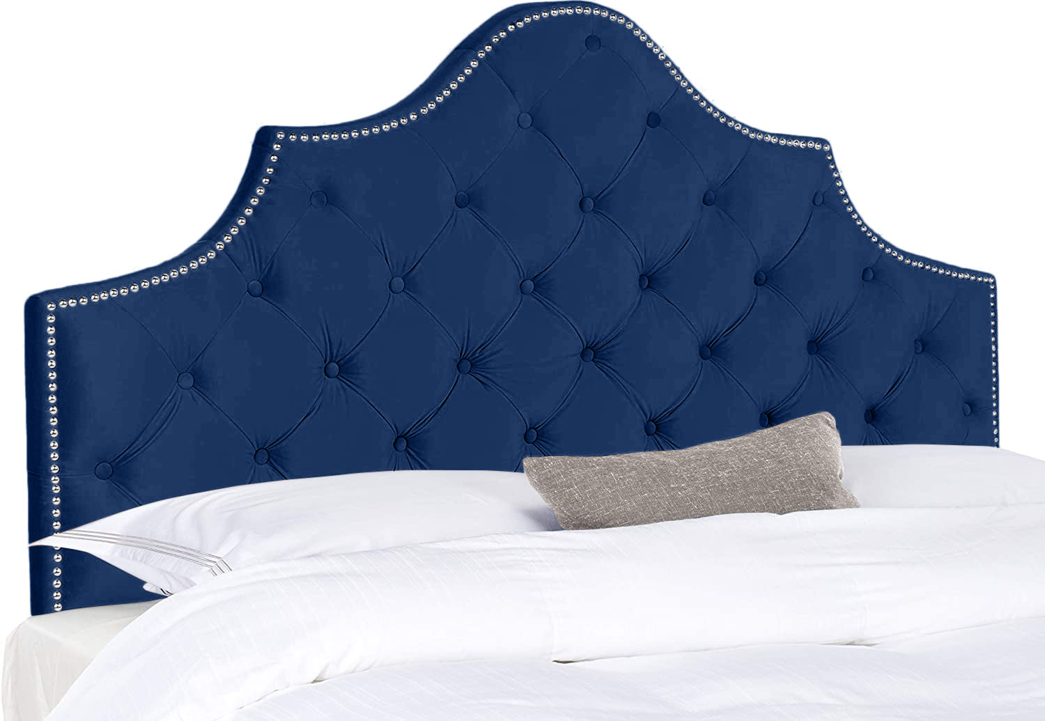 Gemia Plush 26 inch Strutted Headboard