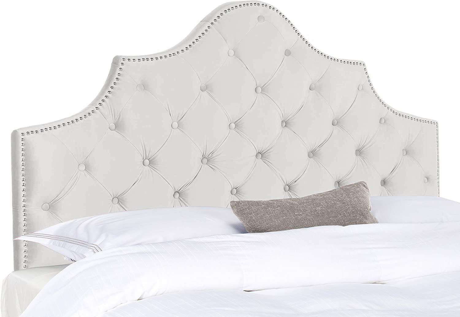 Gemia Plush 26 inch Strutted Headboard