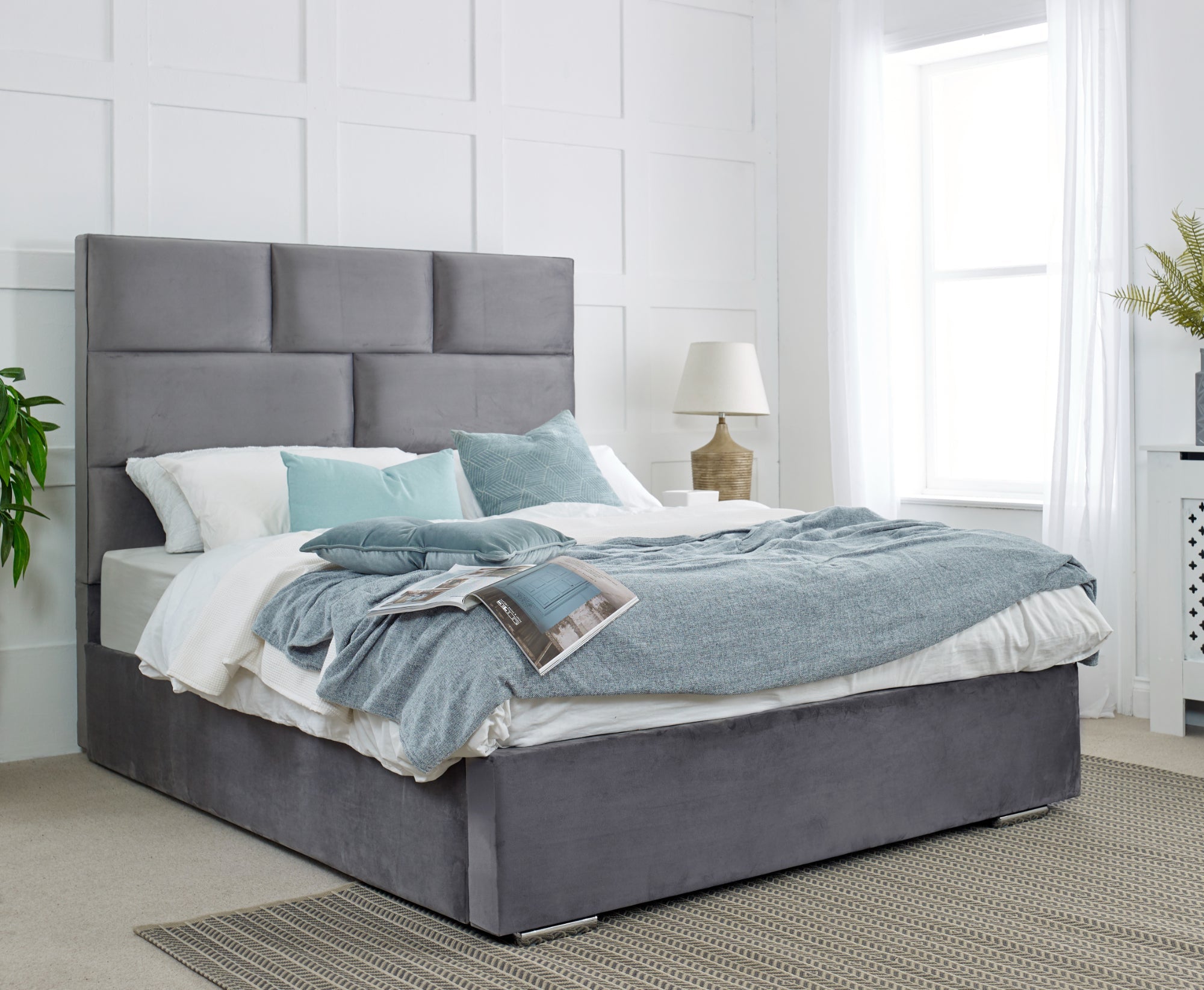Hampton Plush Bed Frame