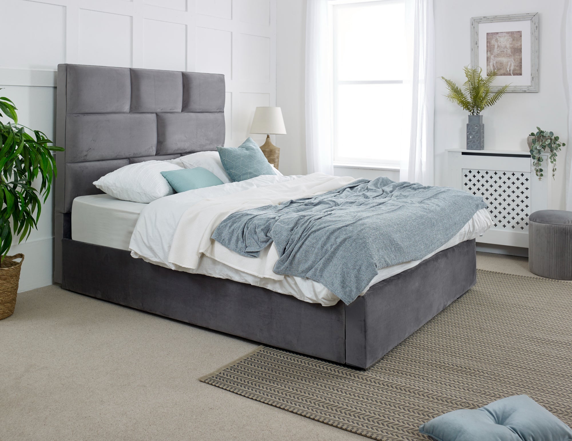 Hampton Plush Bed Frame