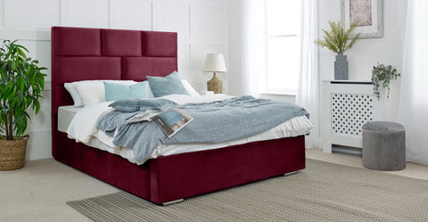Hampton Plush Bed Frame
