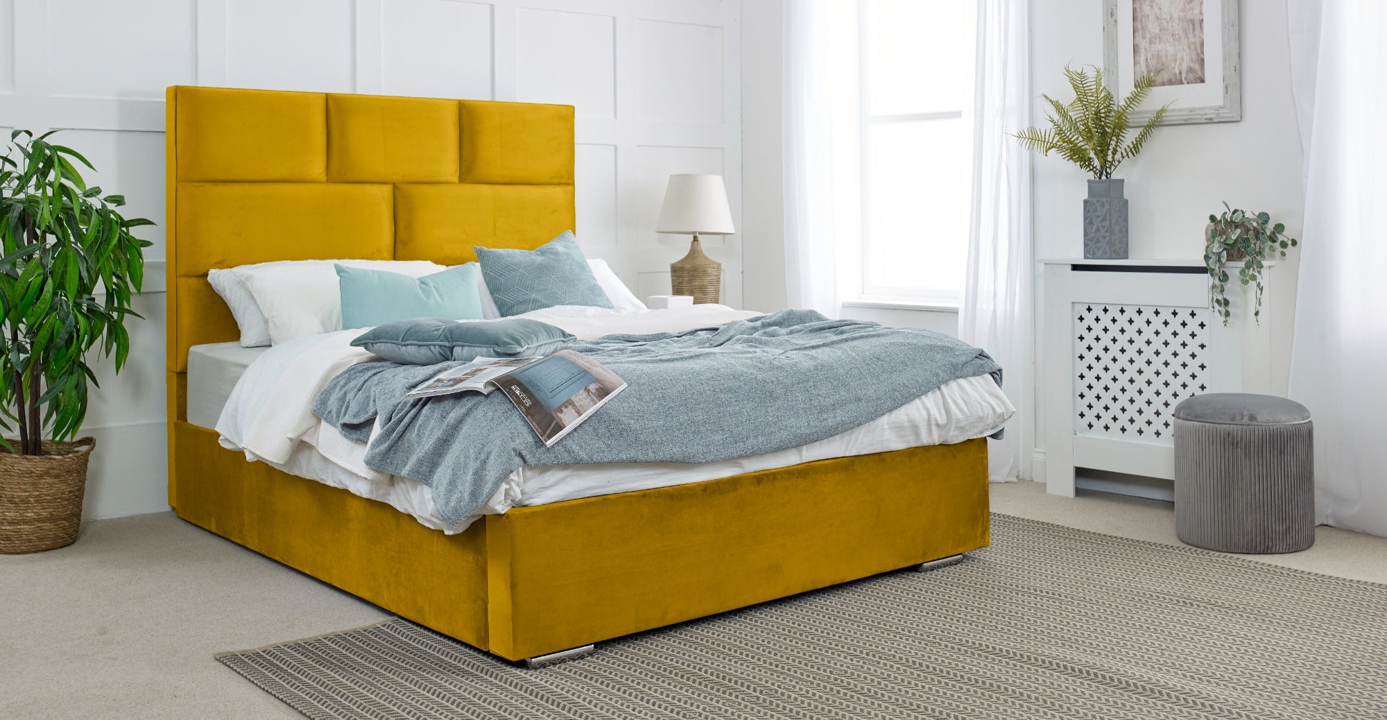 Hampton Plush Bed Frame