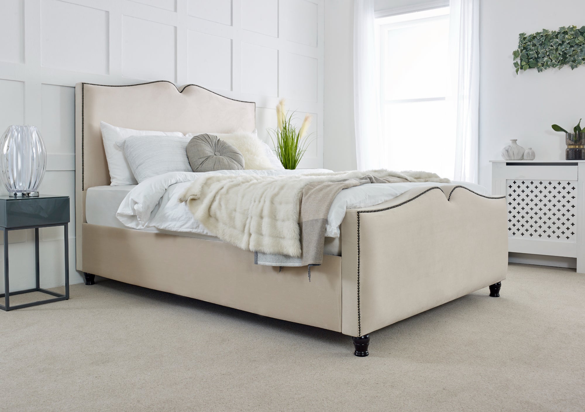 Harling Plush Bed Frame