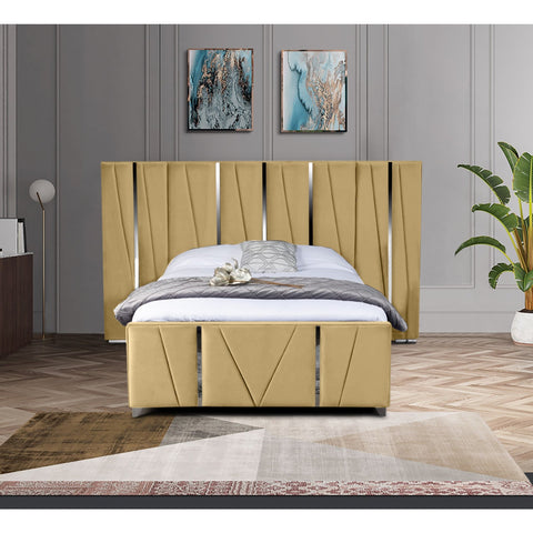 Harper Plush Velvet Luxury Bed Frame