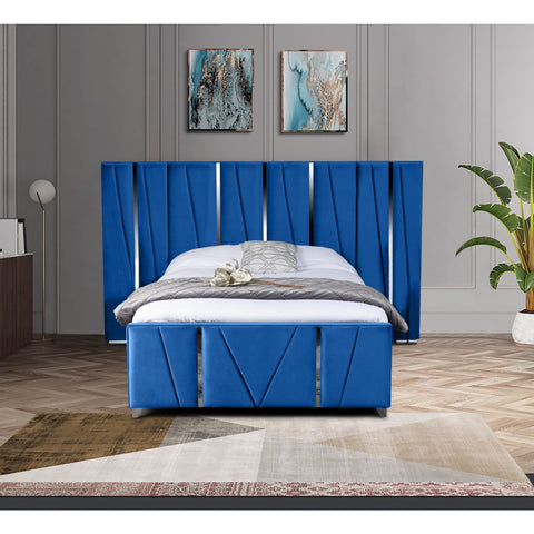 Harper Plush Velvet Luxury Bed Frame