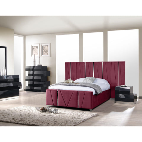 Harper Plush Velvet Luxury Bed Frame