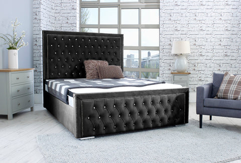 Hendrick Plush Bed Frame