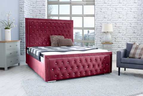 Hendrick Plush Bed Frame