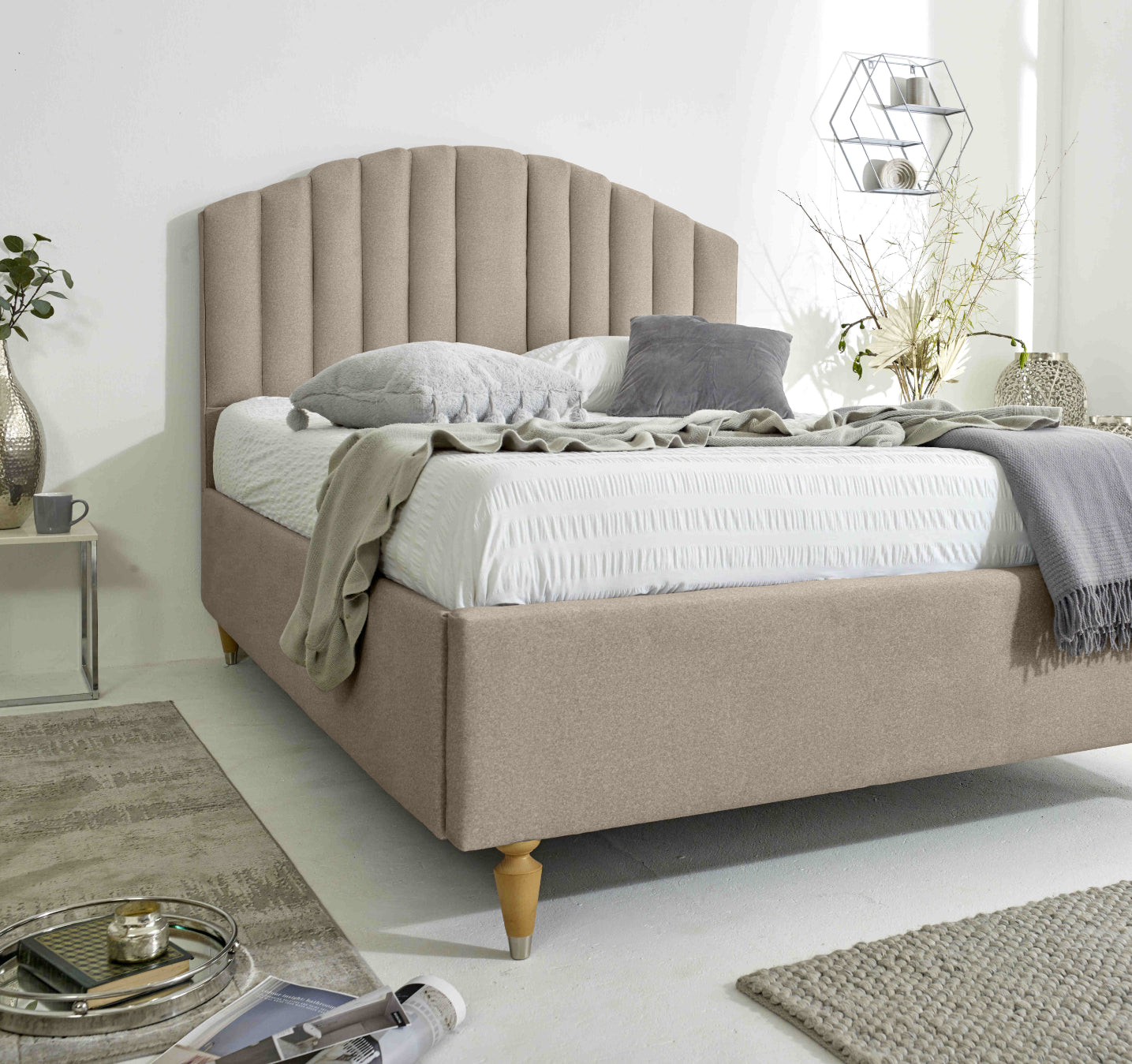 Henrik Arlington Fabric Bed Frame