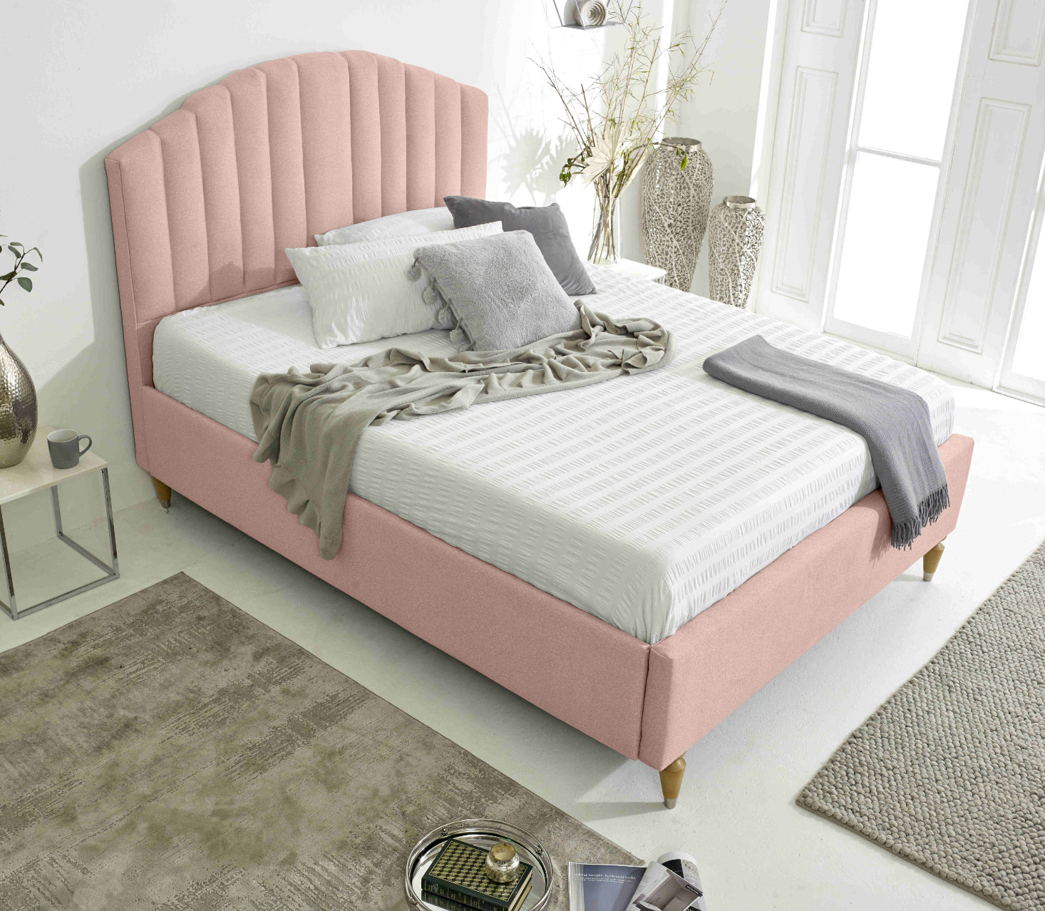 Henrik Arlington Fabric Bed Frame