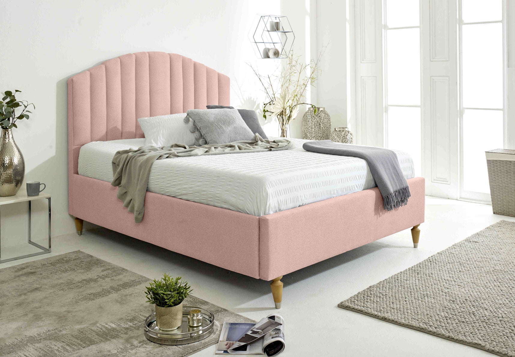 Henrik Arlington Fabric Bed Frame