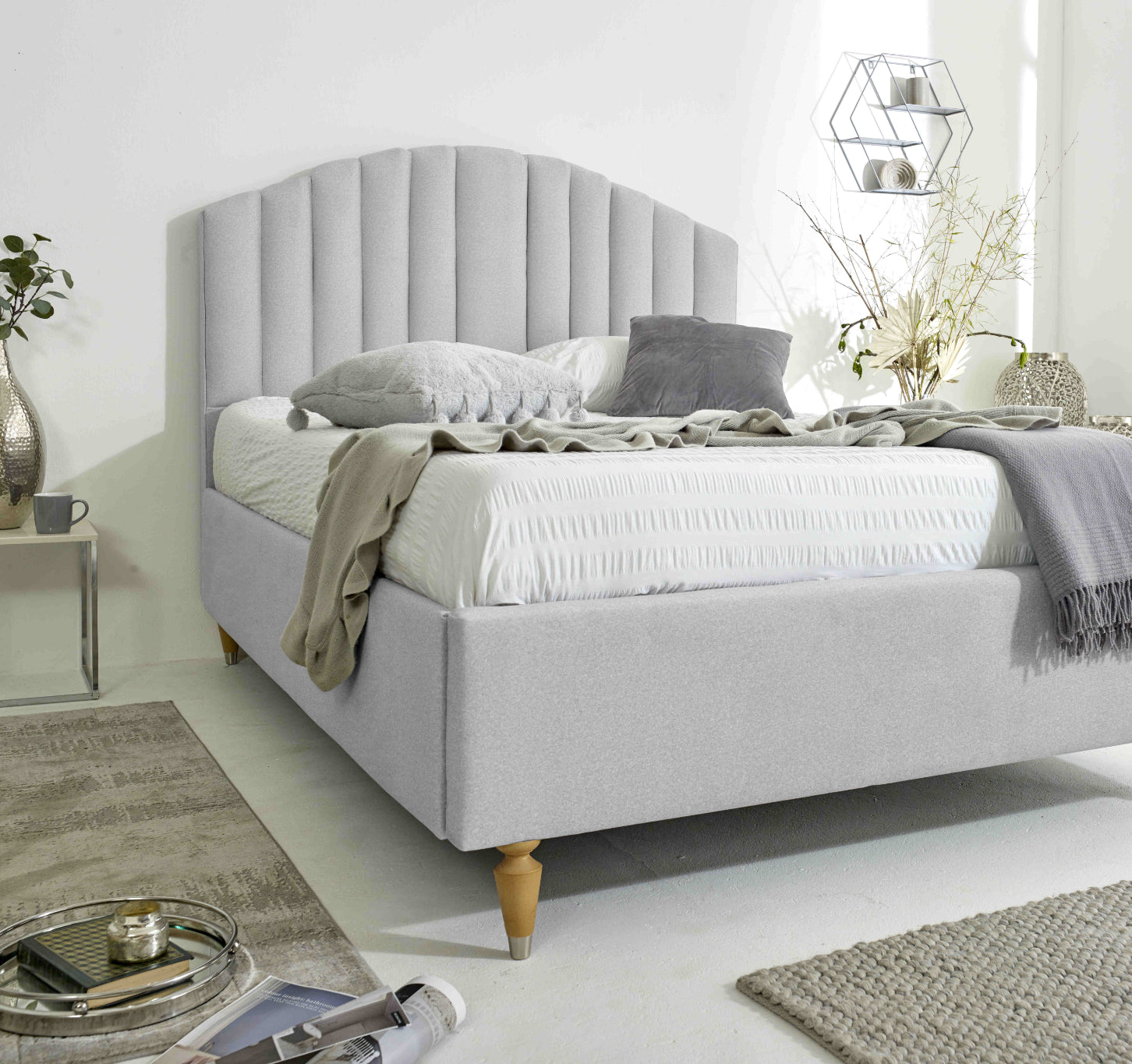 Henrik Arlington Fabric Bed Frame