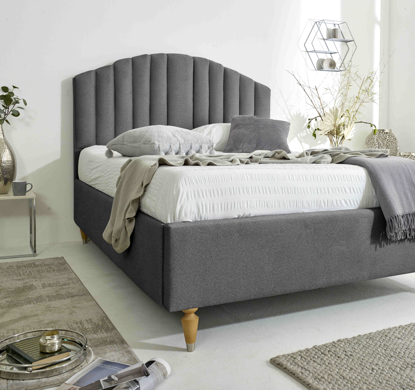 Henrik Arlington Fabric Bed Frame