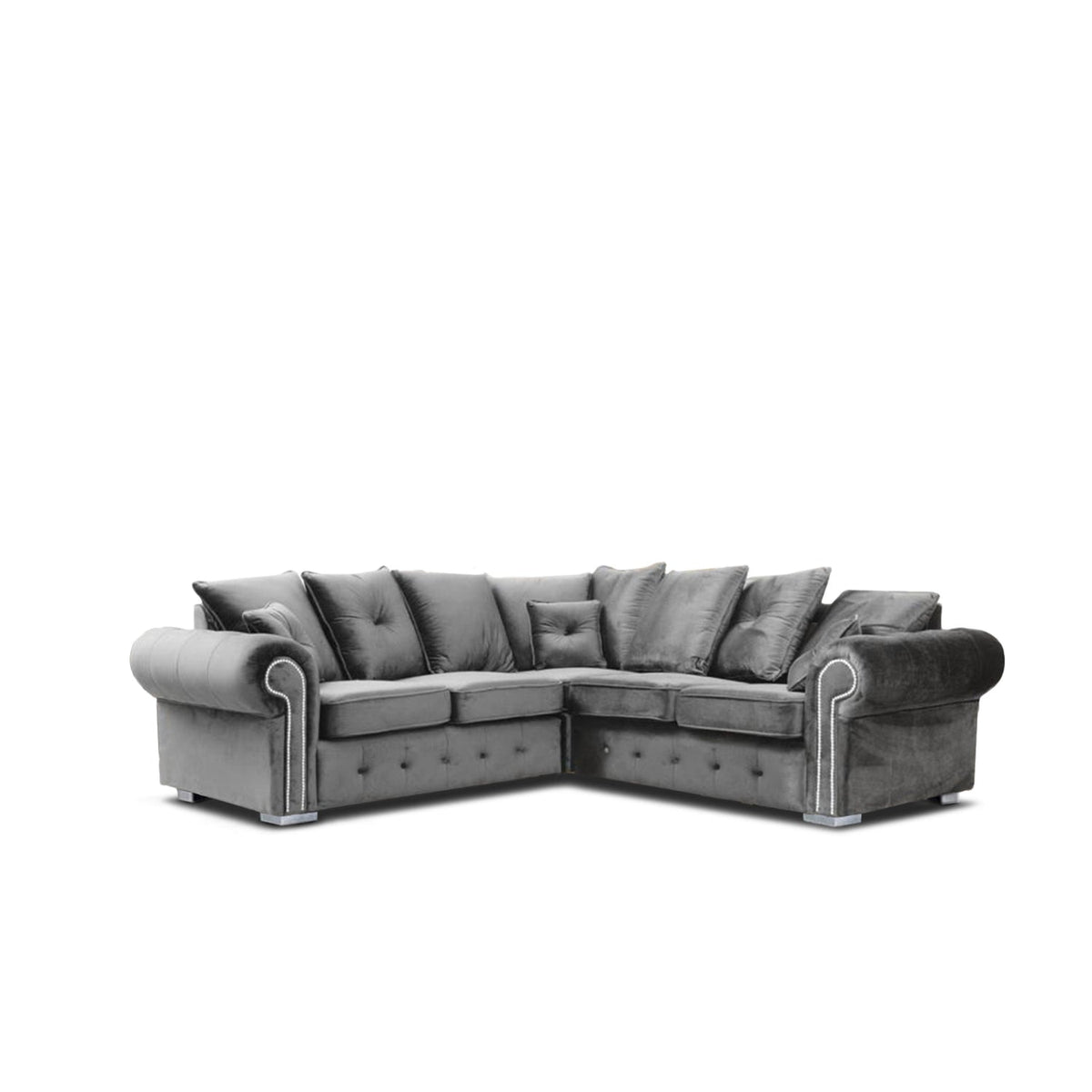 Optic Plush Sofa Set