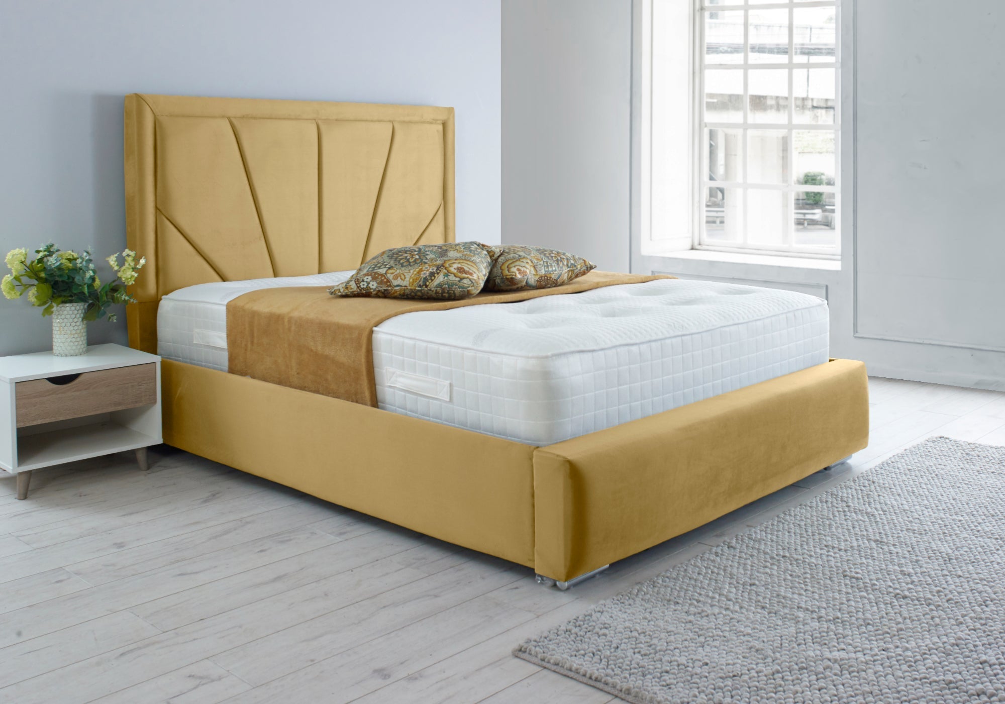 Itala Plush Bed Frame