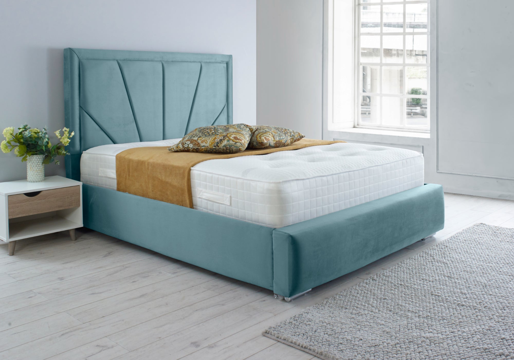 Itala Plush Bed Frame