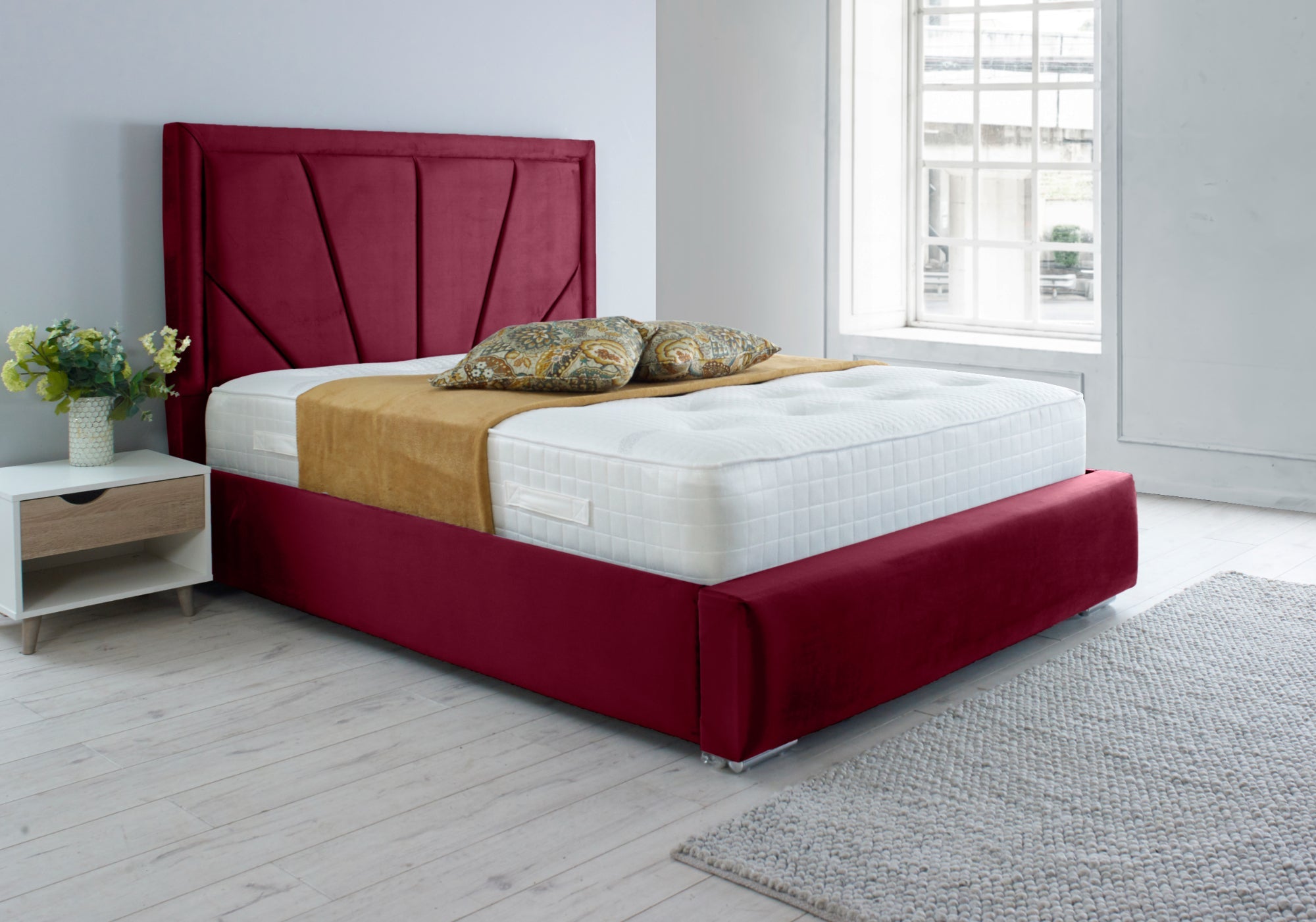 Itala Plush Bed Frame