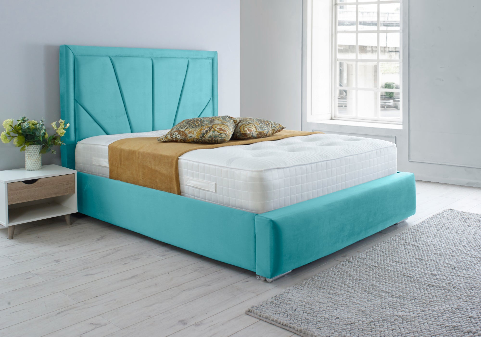 Itala Plush Bed Frame