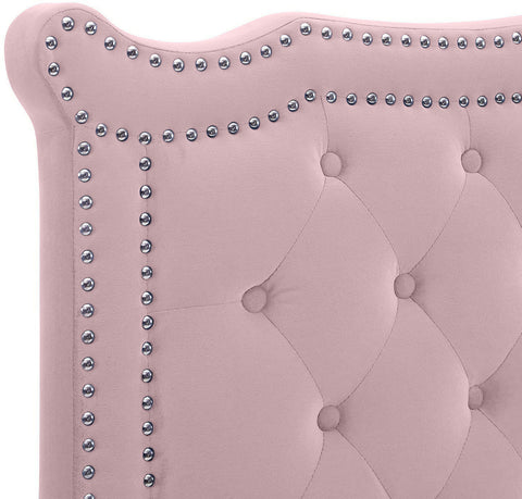 Lika Plush 26 inch Strutted Headboard