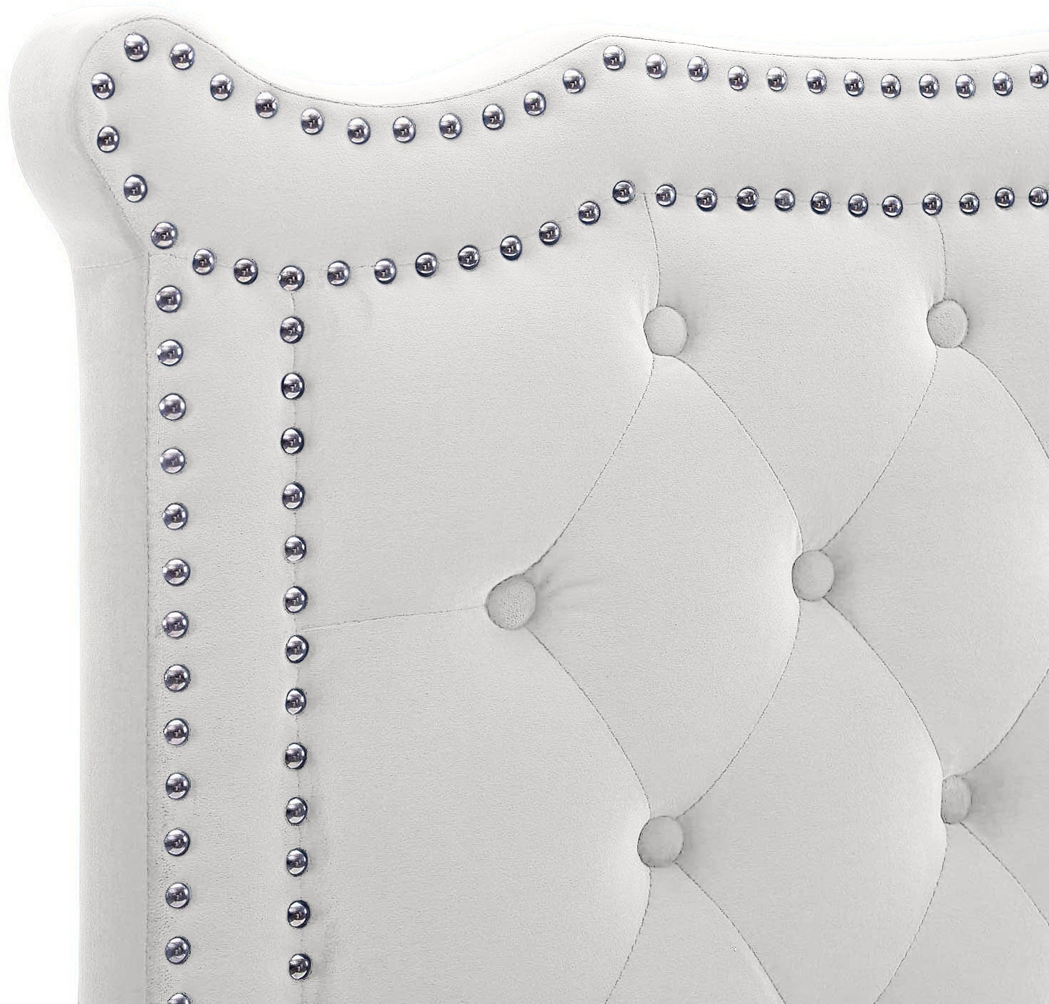 Lika Plush 26 inch Strutted Headboard