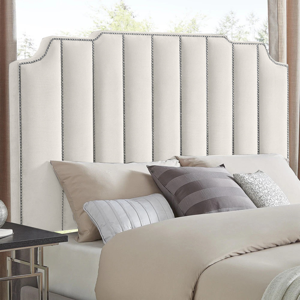 Luna Plush 30 inch Strutted Headboard