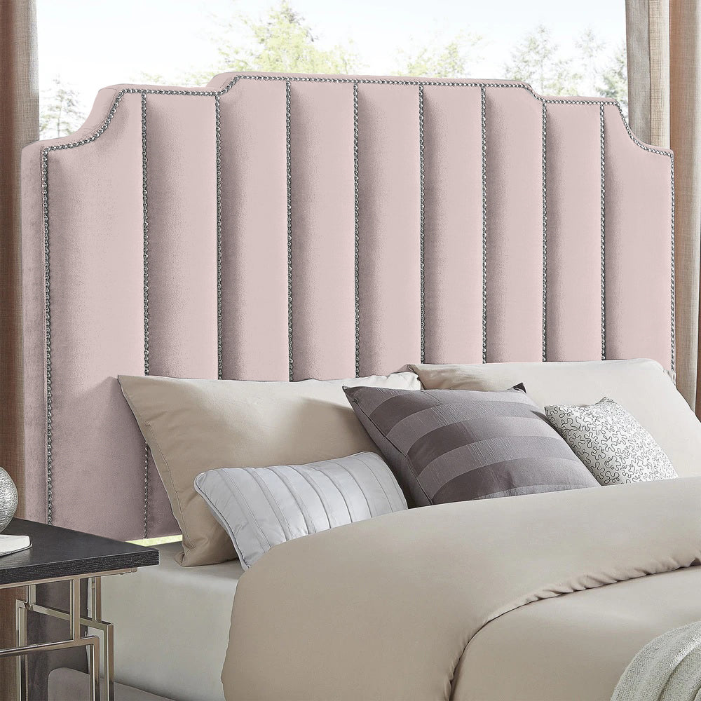 Luna Plush 30 inch Strutted Headboard