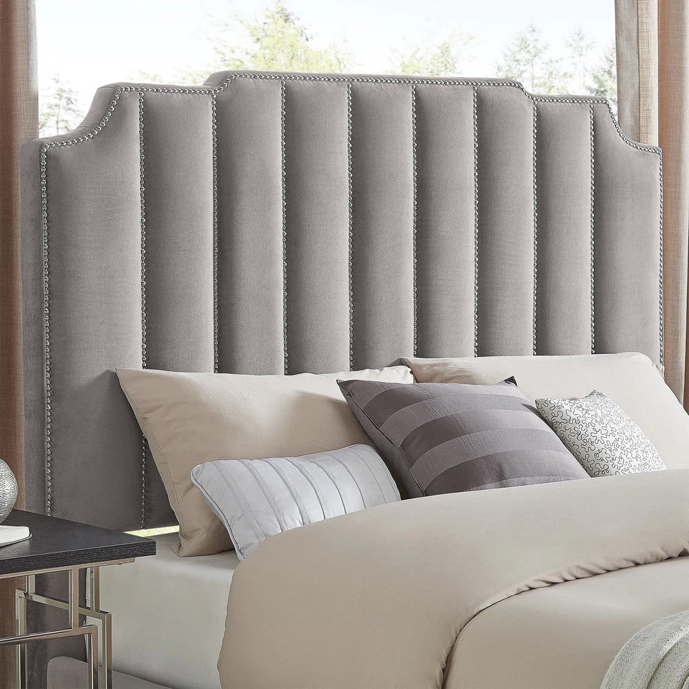 Luna Plush 30 inch Strutted Headboard